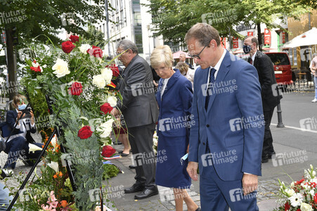 Gedenkveranstaltung zum Jahrestag des Baus der Berliner Mauer in Berlin
