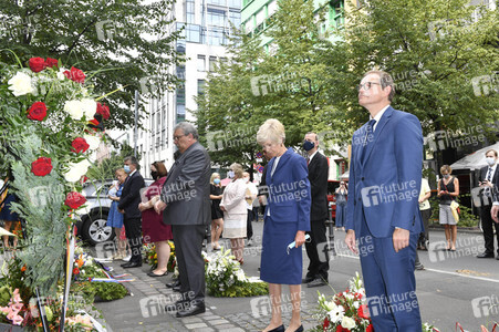 Gedenkveranstaltung zum Jahrestag des Baus der Berliner Mauer in Berlin
