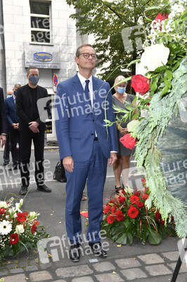 Gedenkveranstaltung zum Jahrestag des Baus der Berliner Mauer in Berlin