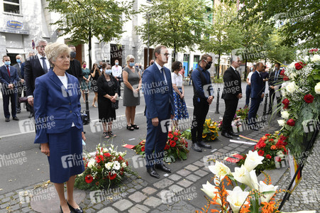Gedenkveranstaltung zum Jahrestag des Baus der Berliner Mauer in Berlin