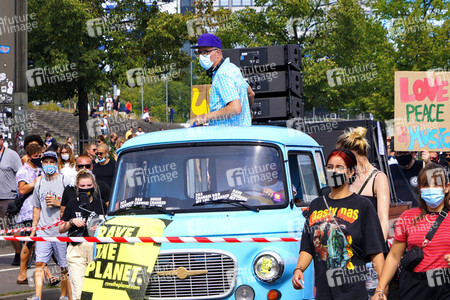 Demonstration 'Rettet die Veranstaltungsbranche' in Berlin