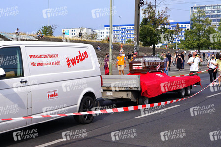 Demonstration 'Rettet die Veranstaltungsbranche' in Berlin