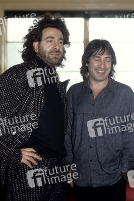 Pressetermin mit Godley & Creme in London