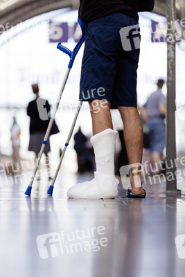 Symbolfoto Beinbruch