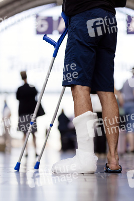 Symbolfoto Beinbruch