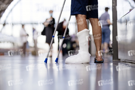 Symbolfoto Beinbruch