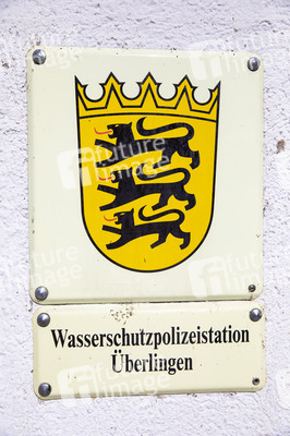 Wasserschutzpolizei auf dem Bodensee bei Überlingen