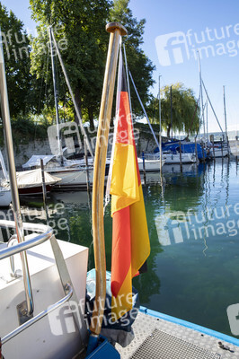 Wasserschutzpolizei auf dem Bodensee bei Überlingen