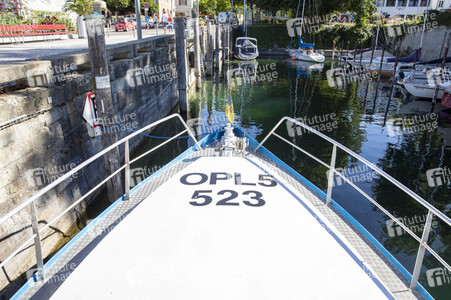 Wasserschutzpolizei auf dem Bodensee bei Überlingen