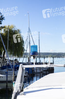 Wasserschutzpolizei auf dem Bodensee bei Überlingen