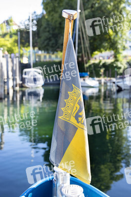 Wasserschutzpolizei auf dem Bodensee bei Überlingen