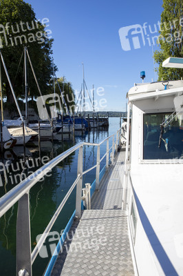 Wasserschutzpolizei auf dem Bodensee bei Überlingen