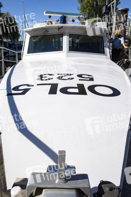 Wasserschutzpolizei auf dem Bodensee bei Überlingen