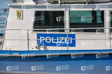Wasserschutzpolizei auf dem Bodensee bei Überlingen