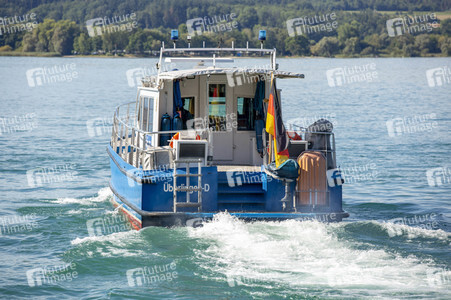 Wasserschutzpolizei auf dem Bodensee bei Überlingen