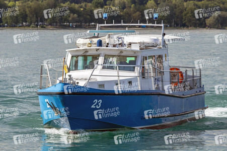 Wasserschutzpolizei auf dem Bodensee bei Überlingen