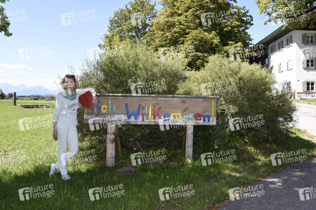 Fototermin mit Jutta Kammann in Steingaden