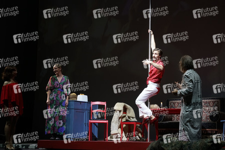 Theaterprobe 'Melissa kriegt alles' in Berlin