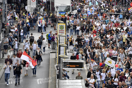 Corona-Demonstrationen in Berlin