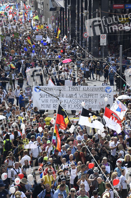 Corona-Demonstrationen in Berlin