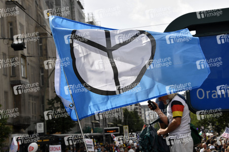 Corona-Demonstrationen in Berlin