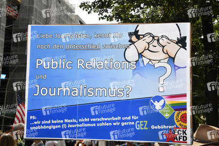 Corona-Demonstrationen in Berlin