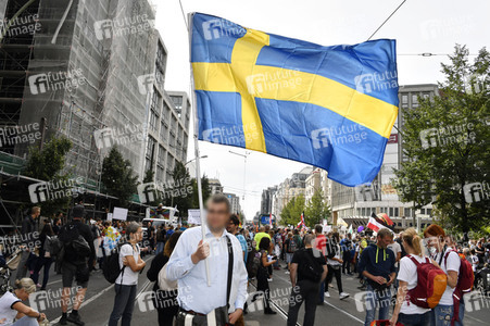 Corona-Demonstrationen in Berlin