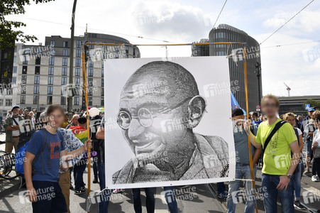 Corona-Demonstrationen in Berlin