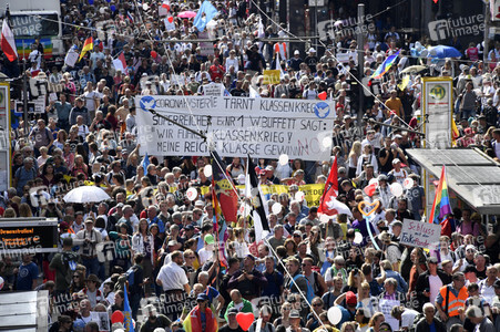 Corona-Demonstrationen in Berlin