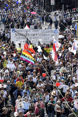 Corona-Demonstrationen in Berlin