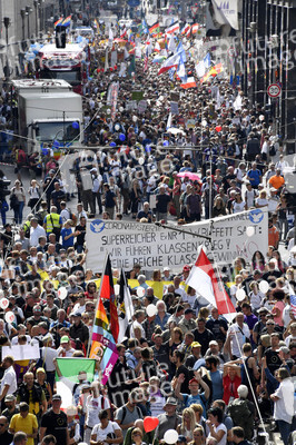 Corona-Demonstrationen in Berlin