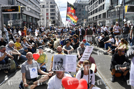 Corona-Demonstrationen in Berlin