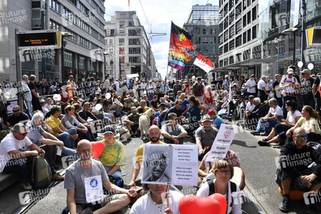 Corona-Demonstrationen in Berlin