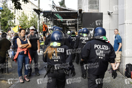 Corona-Demonstrationen in Berlin