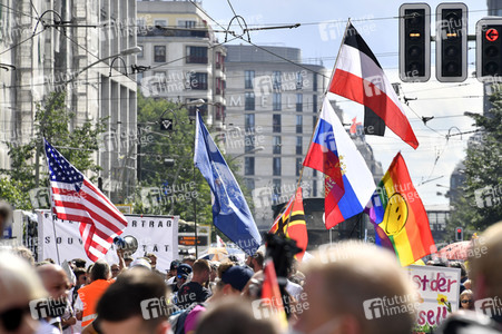 Corona-Demonstrationen in Berlin