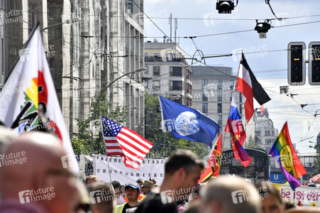 Corona-Demonstrationen in Berlin