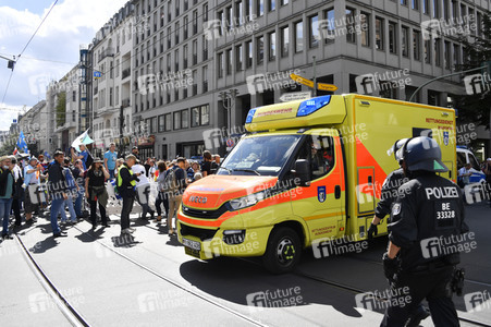 Corona-Demonstrationen in Berlin