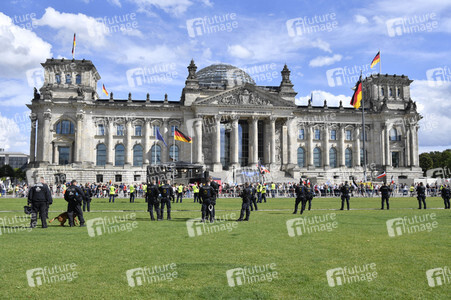 Corona-Demonstrationen in Berlin