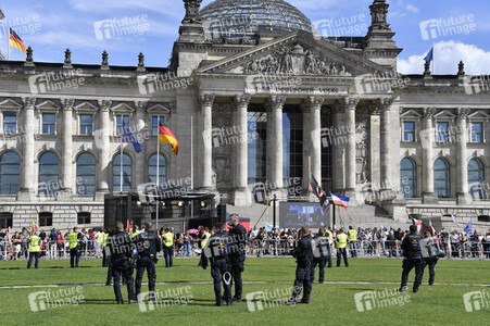 Corona-Demonstrationen in Berlin