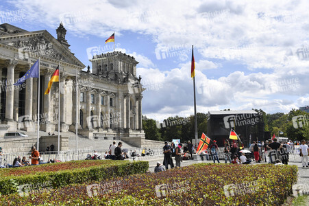 Corona-Demonstrationen in Berlin