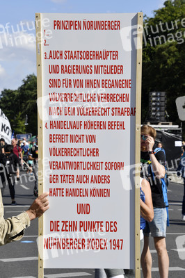 Corona-Demonstrationen in Berlin