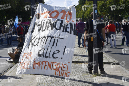 Corona-Demonstrationen in Berlin
