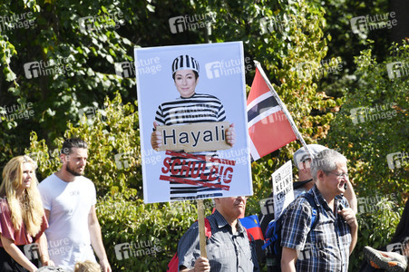 Corona-Demonstrationen in Berlin