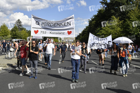 Corona-Demonstrationen in Berlin
