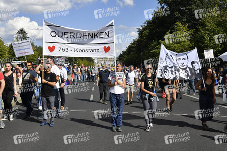 Corona-Demonstrationen in Berlin