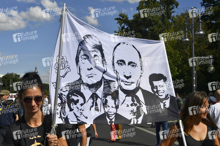 Corona-Demonstrationen in Berlin