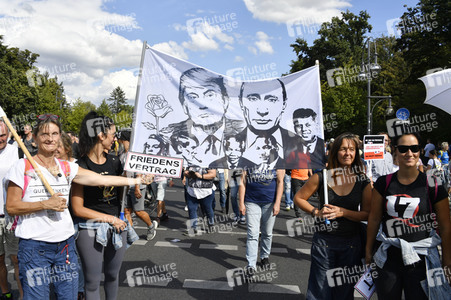 Corona-Demonstrationen in Berlin