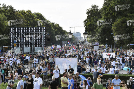 Corona-Demonstrationen in Berlin