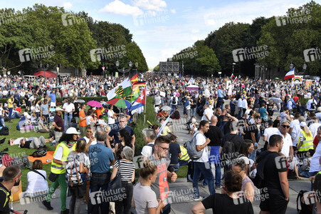 Corona-Demonstrationen in Berlin