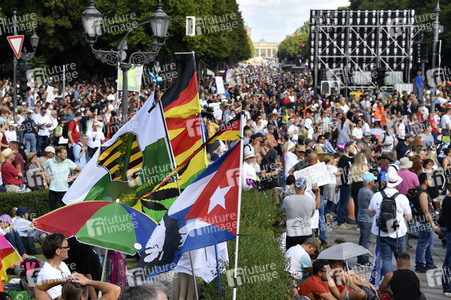 Corona-Demonstrationen in Berlin